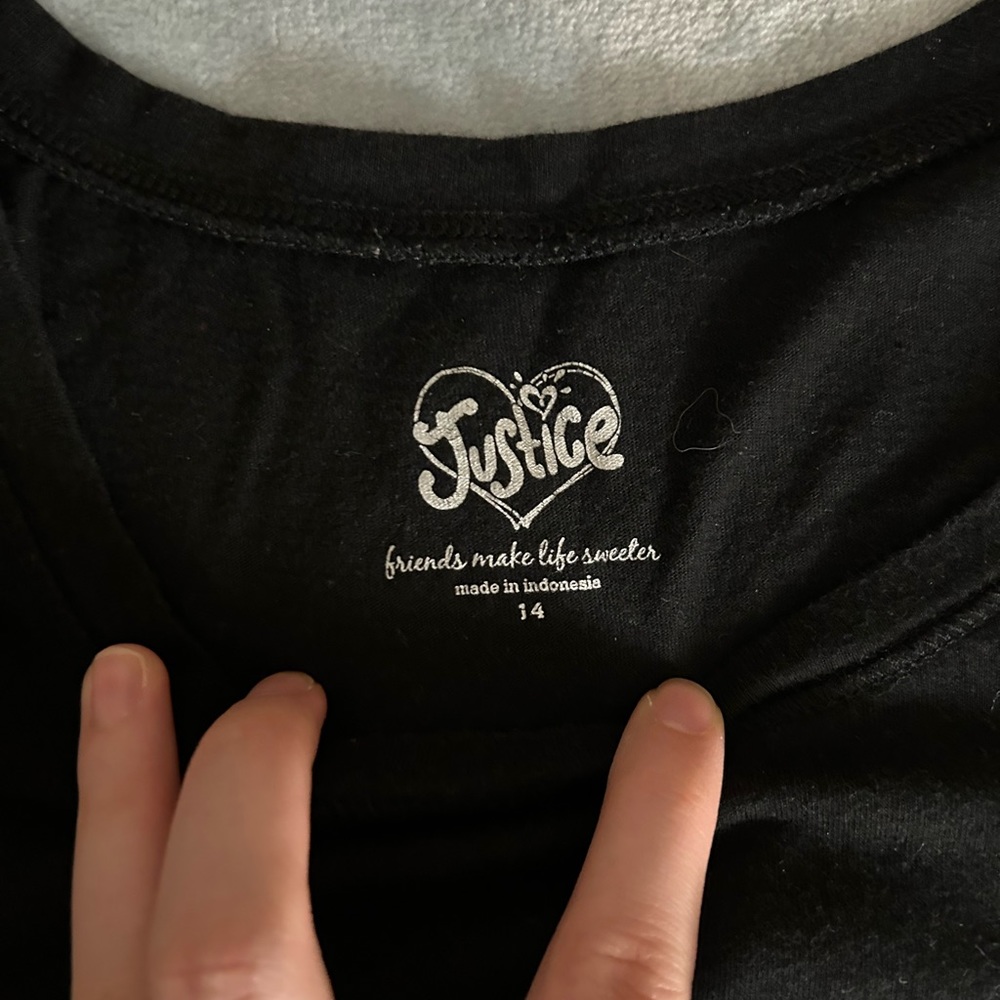 Black Justice Juniors Tee - Picture 6 of 7